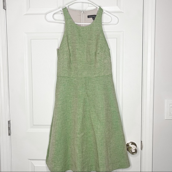 Banana Republic Dresses & Skirts - Banana Republic green checked dress size 0